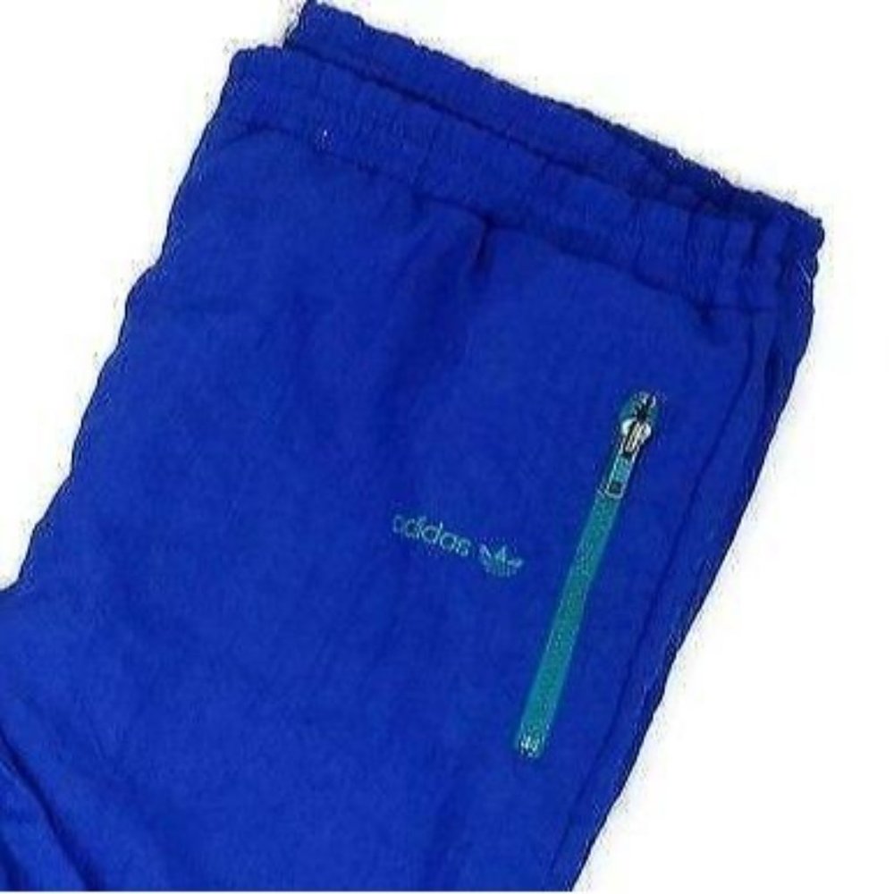 Adidas Nylon Track Pant XL Parachute Crinkle Streetwear Slouch Leg Vintage 90s - Picture 5 of 12